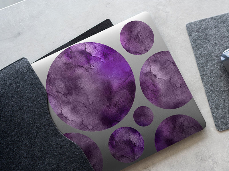 dark berry watercolor DIY Laptop Stickers