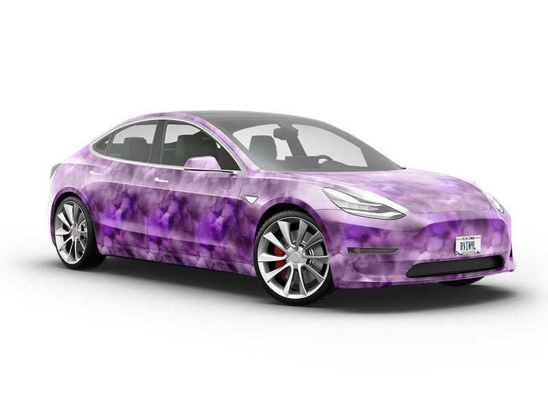 Dark Berry Watercolor Vehicle Vinyl Wrap