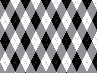 Dark Carbon Argyle Vinyl Wrap Pattern~Rwraps Series 914 Digitally Printed Vinyl Wrap~0
