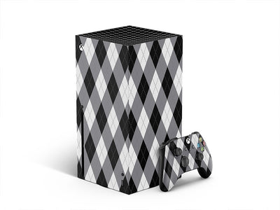 dark carbon argyle XBOX DIY Decal