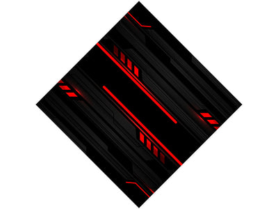 Dark Crimson  Technology Vinyl Wrap Pattern~Rwraps Series 914 Digitally Printed Vinyl Wrap~0