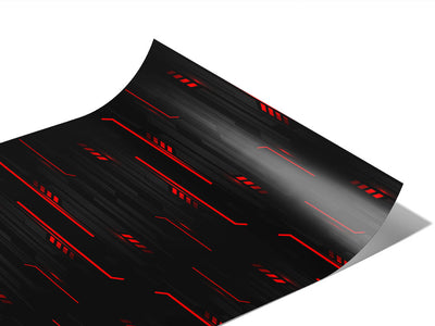 Dark Crimson  Technology Vinyl Wraps~Rwraps Series 914 Digitally Printed Vinyl Wrap~1