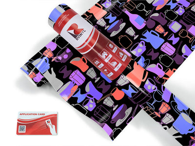 dark decanters alcohol Craft Vinyl Roll