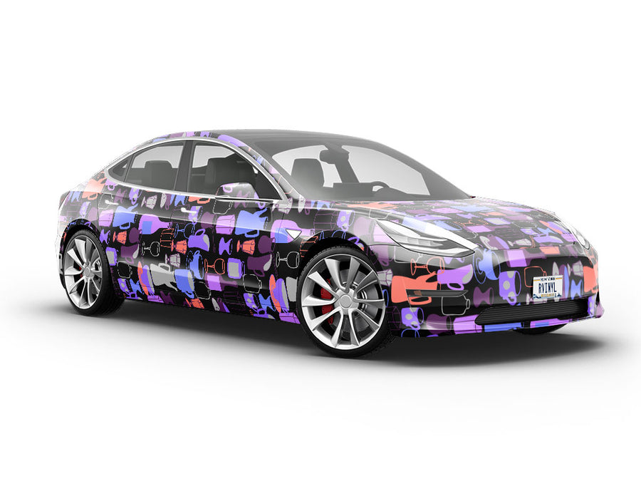Dark Decanters Alcohol Vehicle Vinyl Wrap