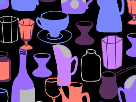 Dark Decanters Alcohol Vinyl Wrap Pattern~Rwraps Series 914 Digitally Printed Vinyl Wrap~0