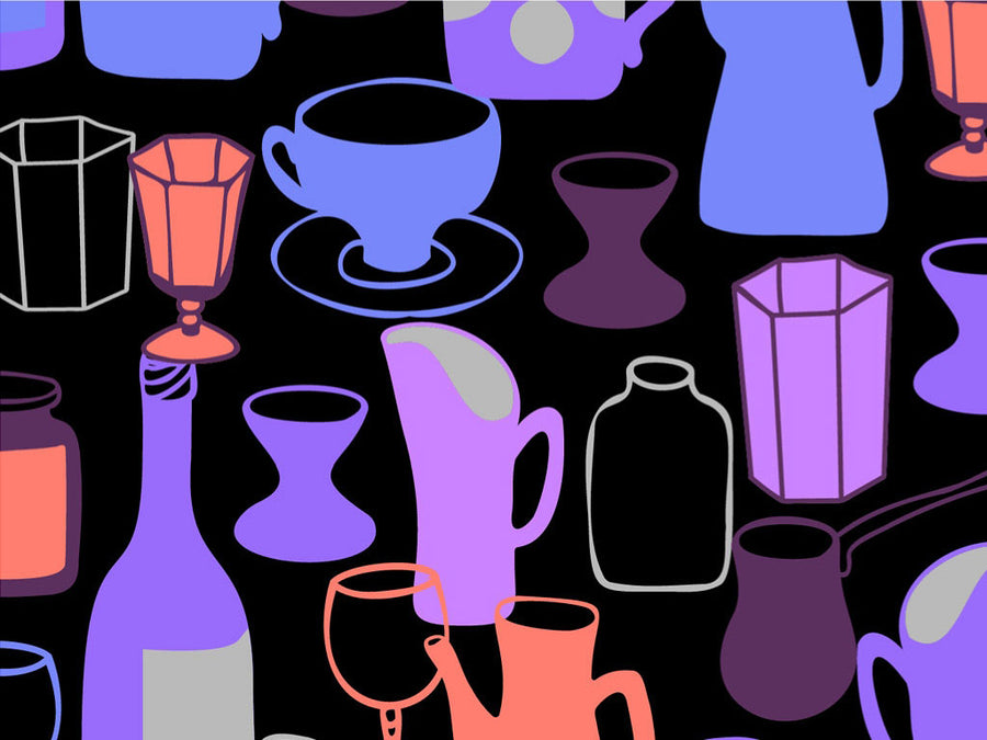Dark Decanters Alcohol Vinyl Wrap Pattern~Rwraps Series 914 Digitally Printed Vinyl Wrap~0