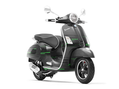 Dark Emerald  Technology Vespa Scooter Wrap Film