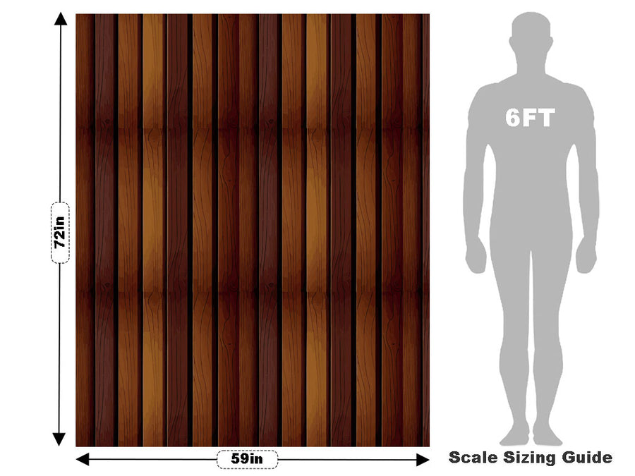 Dark Gradient Wood Plank Vehicle Wrap Scale~Rwraps Series 914 Dark Gradient Wood Plank Measurements~2