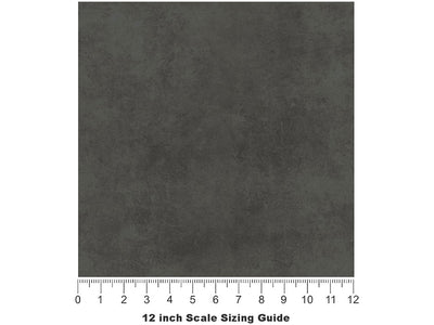 Dark Gray Concrete Vinyl Film Pattern Size 12 inch Scale~Rwraps Dark Gray Concrete Sizing Chart~2