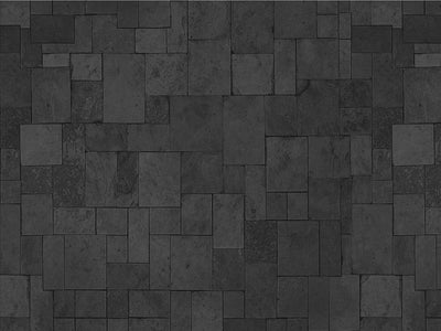 Dark Grey Brick Vinyl Wrap Pattern~Rwraps Series 914 Digitally Printed Vinyl Wrap~0