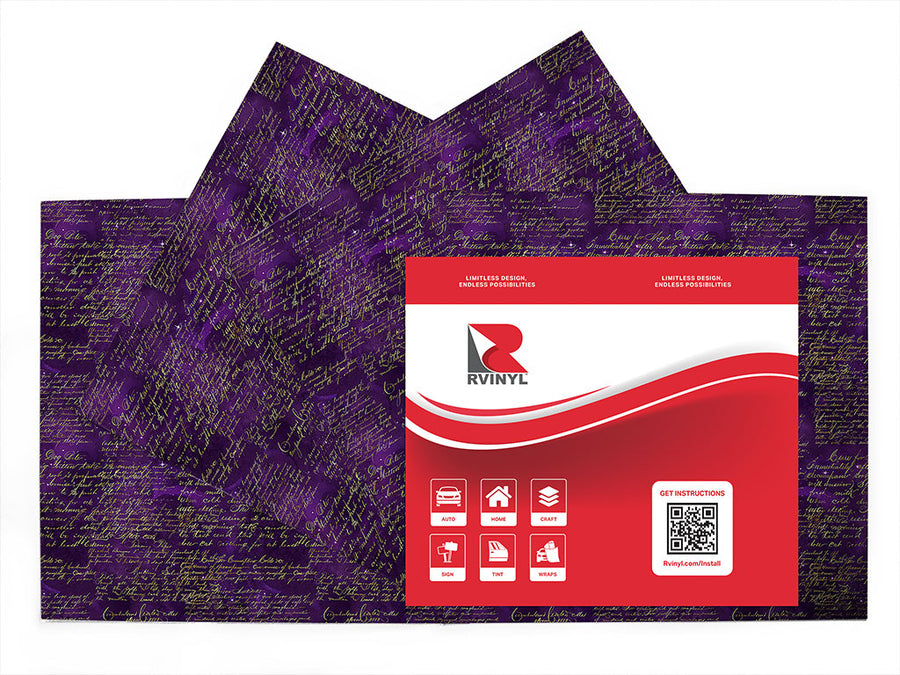 dark incantation horror Craft Vinyl Sheet Pack