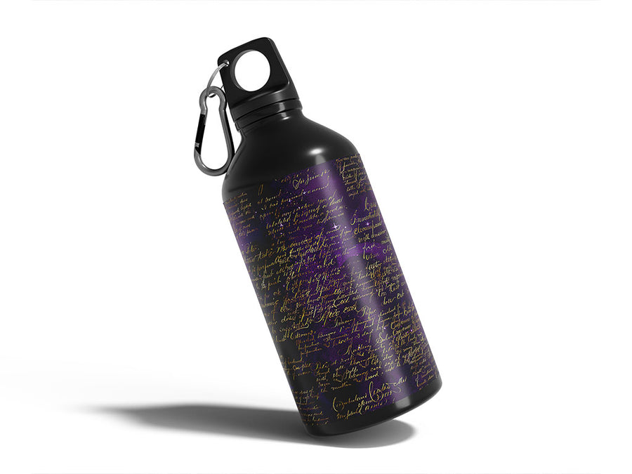 dark incantation horror Water Bottle DIY Stickers