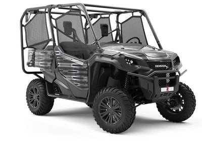 Dark Iris  Technology Utility Vehicle Vinyl Wrap