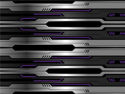 Dark Iris  Technology Vinyl Wrap Pattern~Rwraps Series 914 Digitally Printed Vinyl Wrap~0