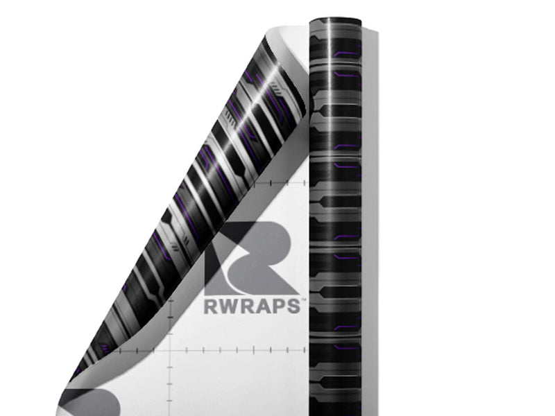 Dark Iris  Technology Wrap Film Sheets~Rwraps Series 914 Dark Iris  Technology Scrolled Sheet~4