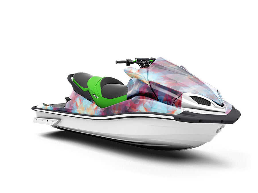 Dark Juice Tile Jet Ski Vinyl Customized Wrap
