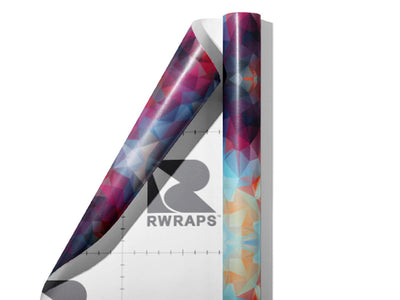 Dark Juice Tile Wrap Film Sheets~Rwraps Series 914 Dark Juice Tile Scrolled Sheet~4