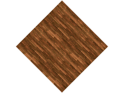 Dark Mahogany Wooden Parquet Vinyl Wrap Pattern