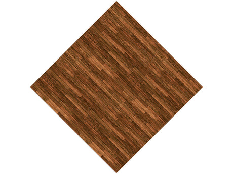 Dark Mahogany Wooden Parquet Vinyl Wrap Pattern