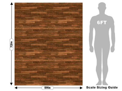 Dark Mahogany Wooden Parquet Vehicle Wrap Scale~Rwraps Series 914 Dark Mahogany Wooden Parquet Measurements~2