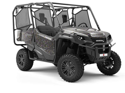 Dark Matrix Technology Utility Vehicle Vinyl Wrap