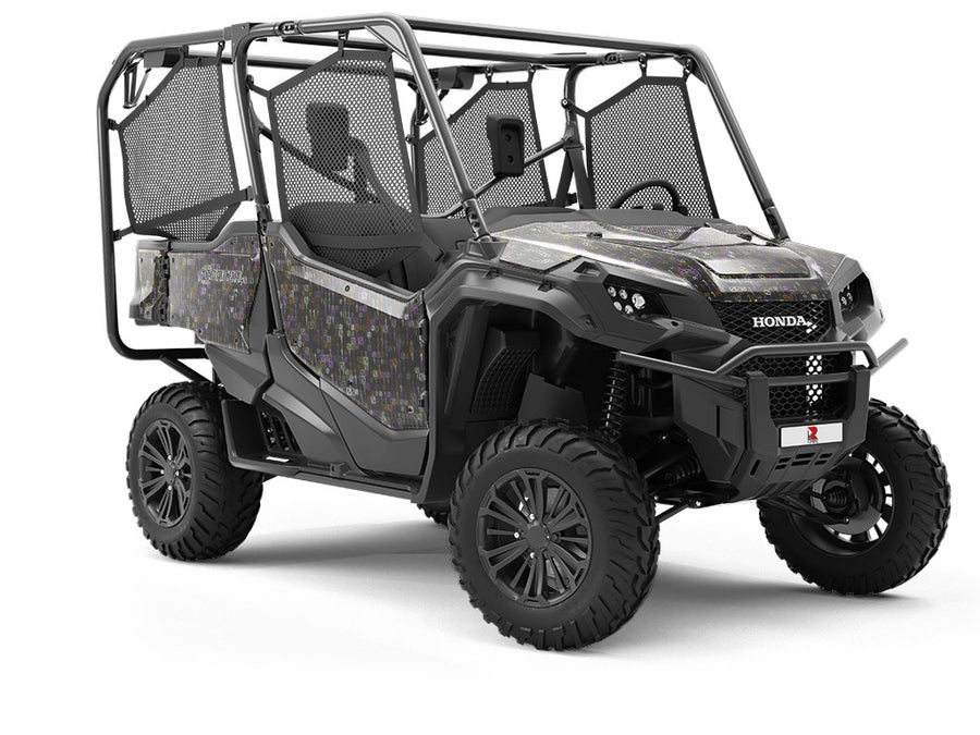 Dark Matrix Technology Utility Vehicle Vinyl Wrap