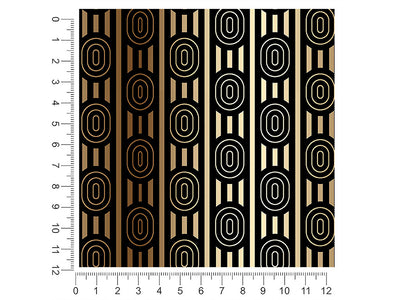 dark money art deco 1ft x 1ft Craft Sheets