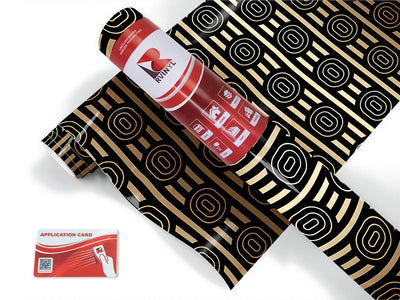 dark money art deco Craft Vinyl Roll