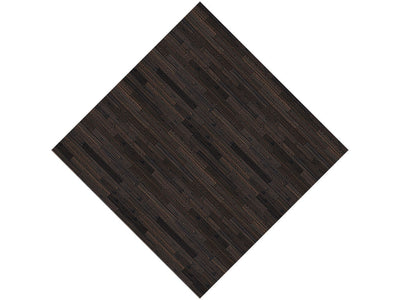 Dark Oak Wooden Parquet Vinyl Wrap Pattern
