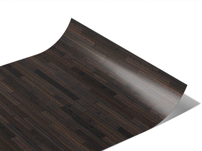 Dark Oak Wooden Parquet Vinyl Wraps~Rwraps Series 914 Digitally Printed Vinyl Wrap~1