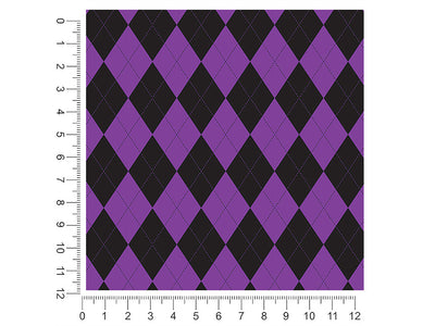 dark orchid argyle 1ft x 1ft Craft Sheets