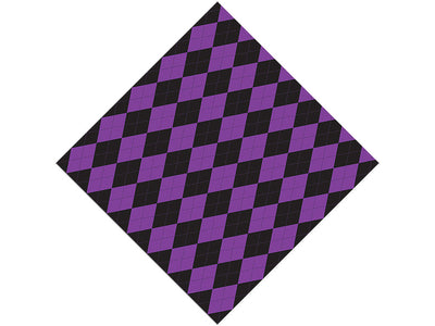 Dark Orchid Argyle Vinyl Wrap Pattern