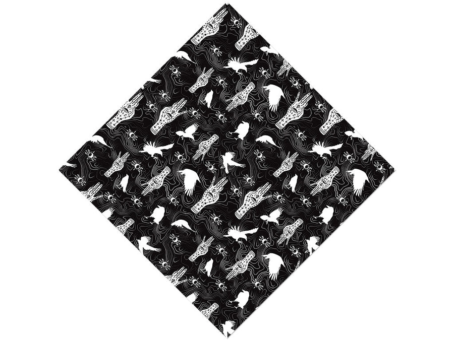 Dark Palmistry Horror Vinyl Wrap Pattern