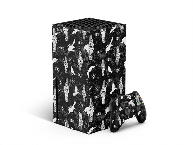 dark palmistry horror XBOX DIY Decal