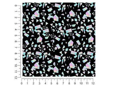 dark prisms gothic 1ft x 1ft Craft Sheets