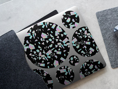 dark prisms gothic DIY Laptop Stickers