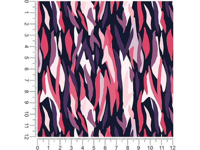 dark raven abstract geometric 1ft x 1ft Craft Sheets