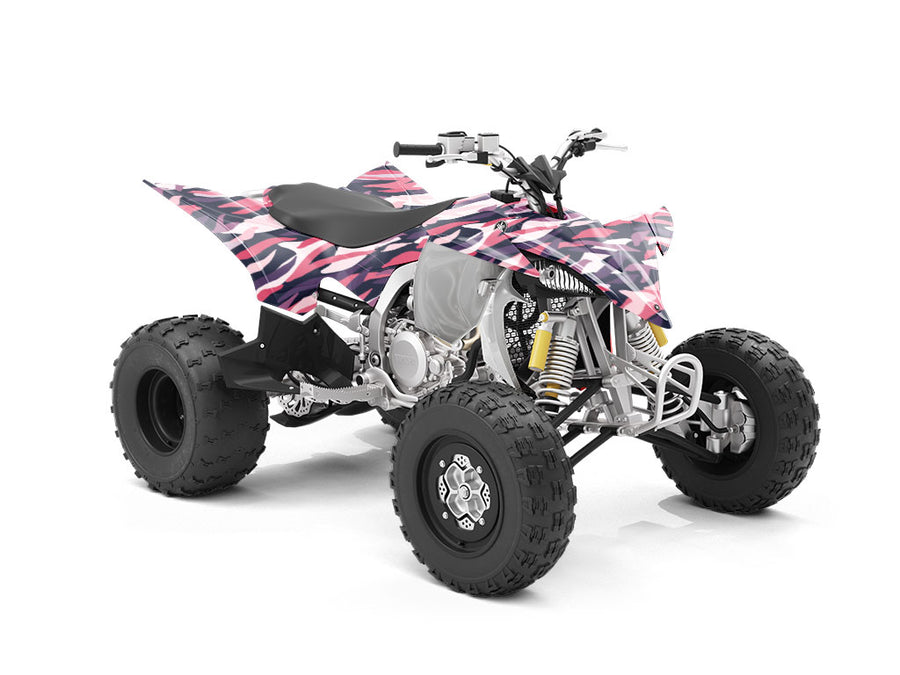 Dark Raven Abstract ATV Wrapping Vinyl