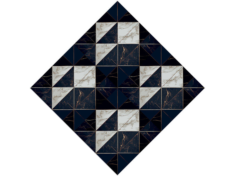 Dark Reflection Tile Vinyl Wrap Pattern