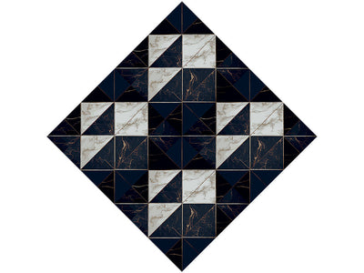 Dark Reflection Tile Vinyl Wrap Pattern