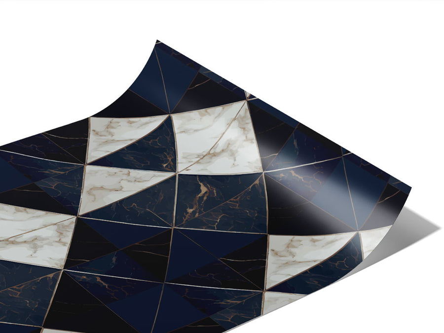 Dark Reflection Tile Vinyl Wraps~Rwraps Series 914 Digitally Printed Vinyl Wrap~1