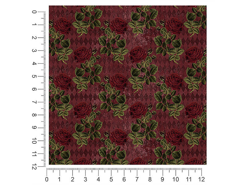 dark roses gothic 1ft x 1ft Craft Sheets