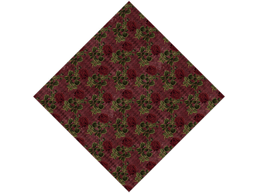 Dark Roses Gothic Vinyl Wrap Pattern