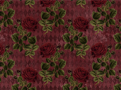 Dark Roses Gothic Vinyl Wrap Pattern~Rwraps Series 914 Digitally Printed Vinyl Wrap~0