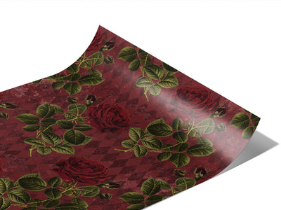 Dark Roses Gothic Vinyl Wraps~Rwraps Series 914 Digitally Printed Vinyl Wrap~0