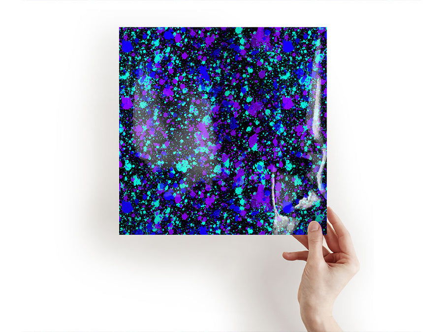 dark skies paint splatter Craft Sheets