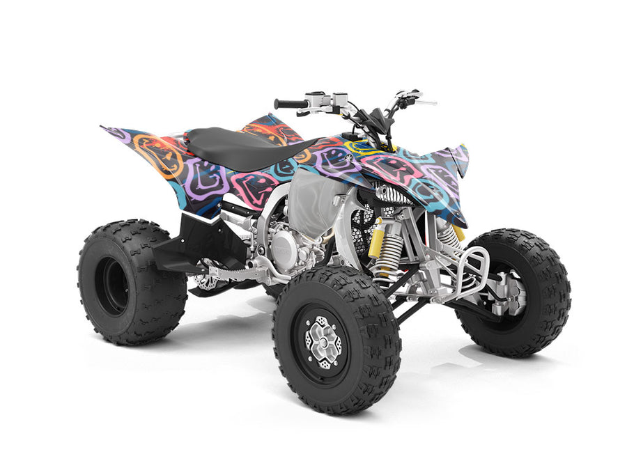 Dark Smiles Graffiti ATV Wrapping Vinyl