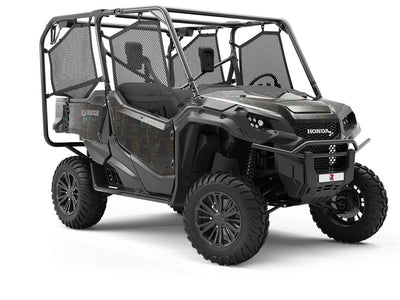Dark Sunshine Technology Utility Vehicle Vinyl Wrap
