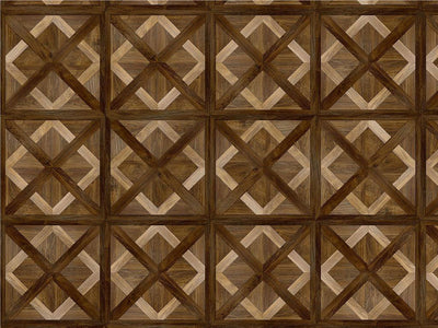 Dark Walnut Wooden Parquet Vinyl Wrap Pattern~Rwraps Series 914 Digitally Printed Vinyl Wrap~0