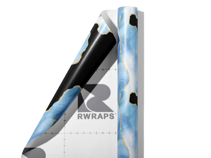 Dark Waters Gemstone Wrap Film Sheets~Rwraps Series 914 Dark Waters Gemstone Scrolled Sheet~3